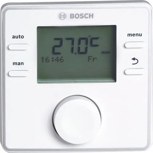 Bosch-Raumtemperaturregler-CR-100-RF-Funkregler-Bedieneinheit-7738112305 gallery number 1